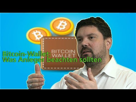 Bitcoin-Wallet: Was Anleger beachten sollten