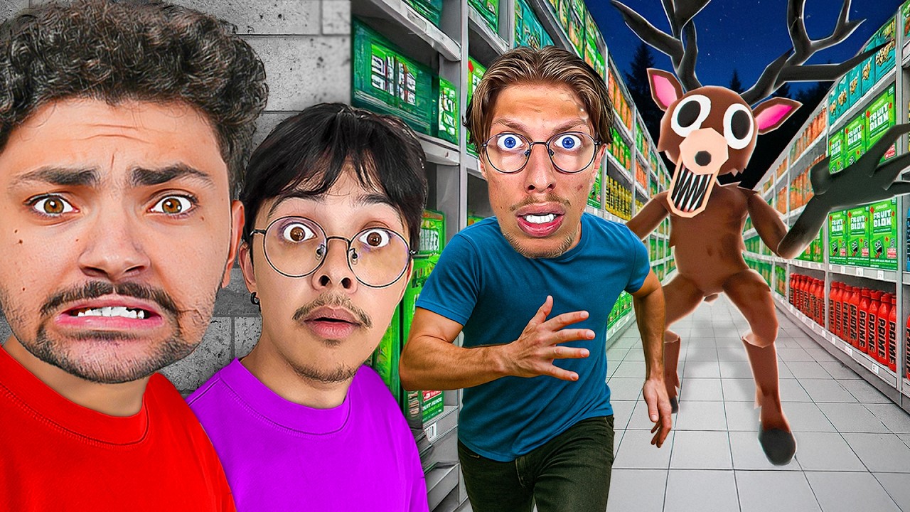 On a Construit un SUPERMARCHE FONCTIONNEL dans 99 Nuits dans la Forêt ! (ft. StundZow et Litsu)