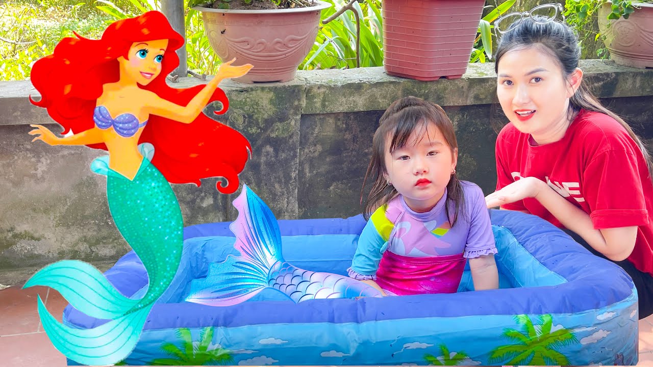 Changcady kéo vó bắt con cá, tìm được nàng tiên cá Cam Cam