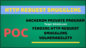 HTTP Request Smuggling scanning and finding Bug Bounty POC - Bug Bounty University