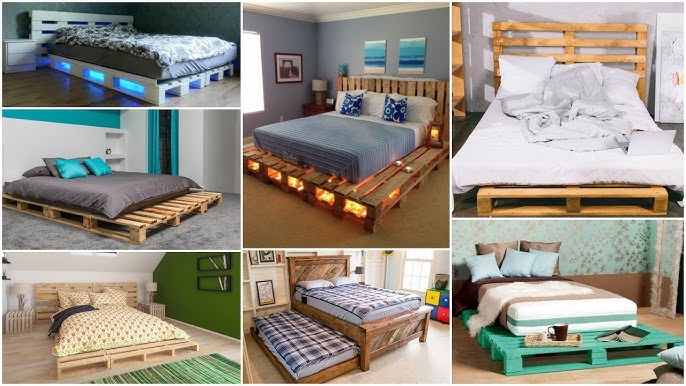 16 DIY Pallet Bed Plans for a Chic Bedroom