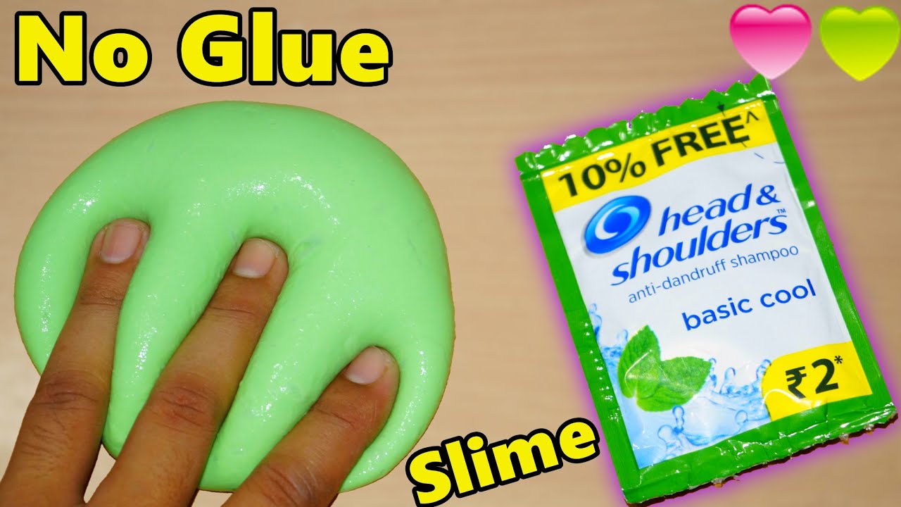 How To Make Slime Without Glue Or Borax l How To make Slime With Shampoo l How To Make Slime ...