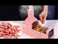 How To Make Mini Kebab Oven From Mini Bricks! DIY Oven Construction