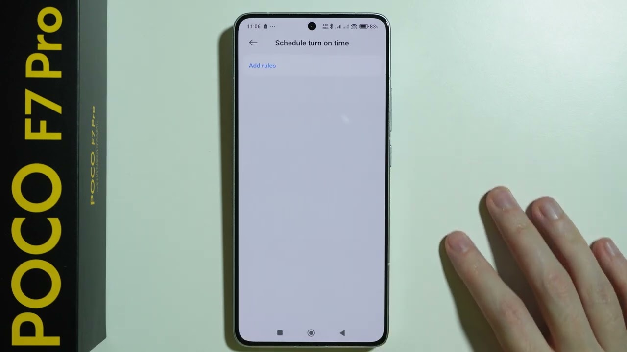 POCO F7 Pro: How to Schedule Do Not Disturb (Auto DND Mode)