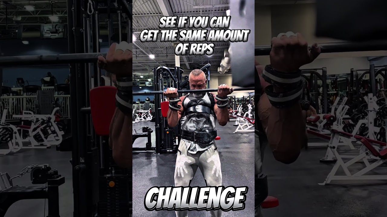CHALLENGE ADD 10 POUNDS AND DO THE SAME AMOUNT OF REPS #challenge #goheavyorgohome #workout
