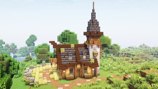Minecraft: How To Build A Medieval Survival House | Tutorial