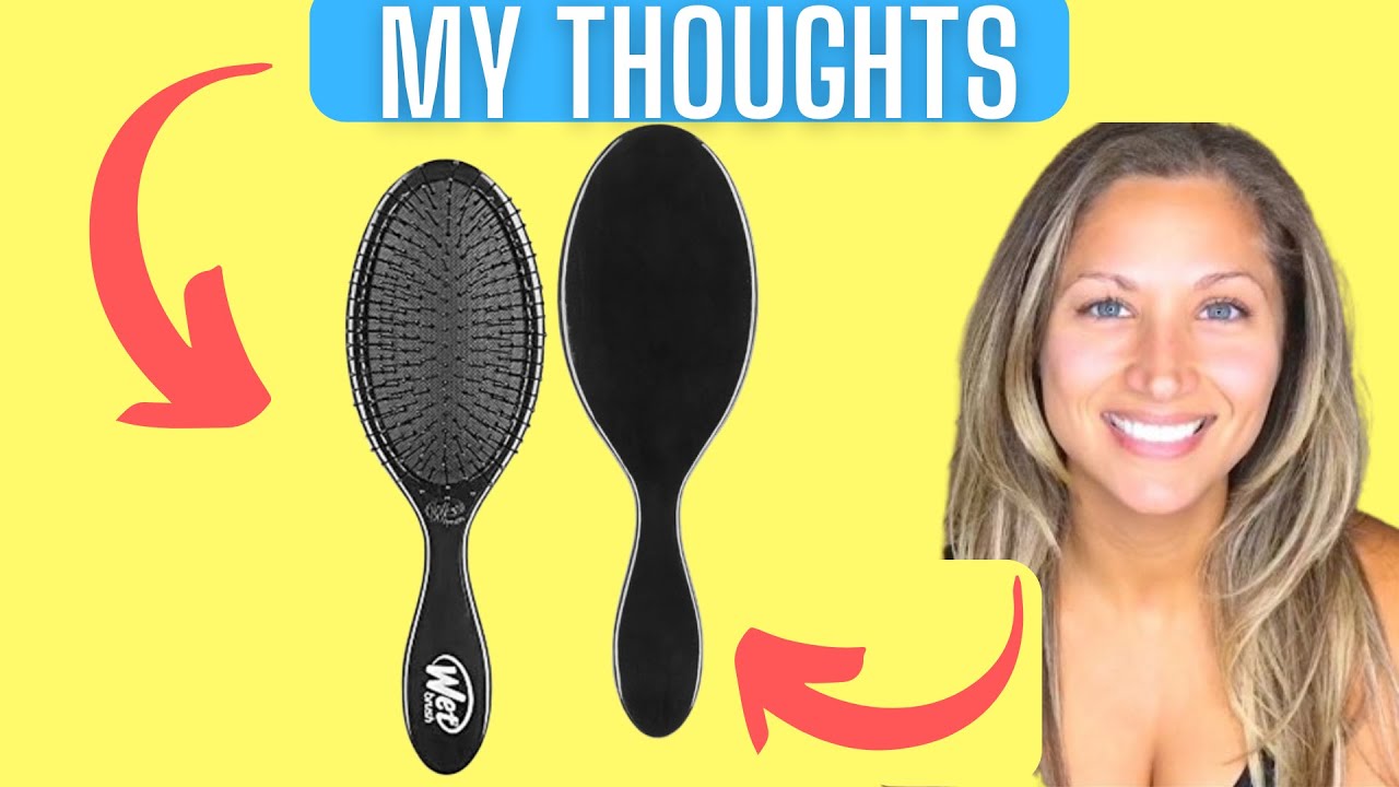 Original Wet Brush Detangle Hair Brush Review Curly Hair YouTube