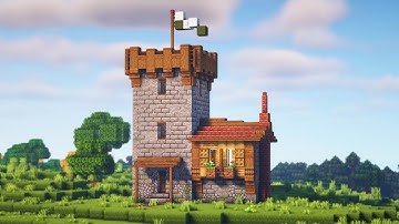 Minecraft: How to Build a Small Castle | Survival Base Tutorial