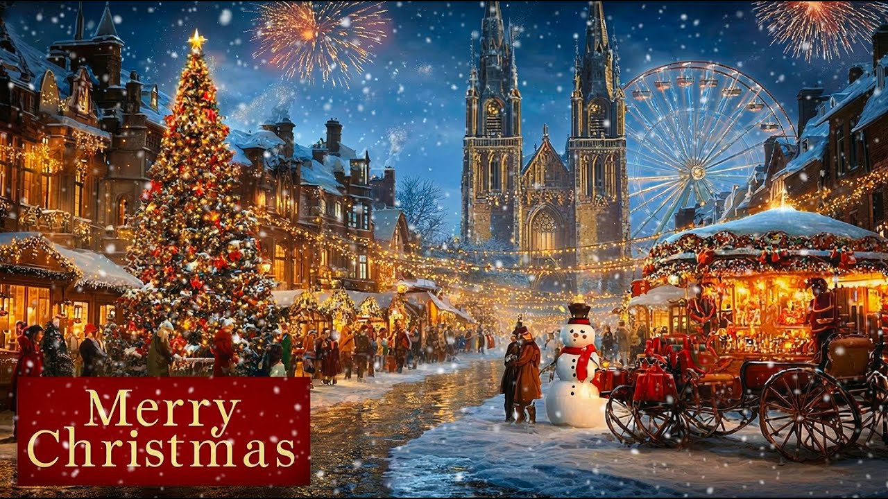 BEAUTIFUL RELAXING CHRISTMAS MUSIC🌲 Top Christmas Songs of All Time for Relaxation, Sleep, Study