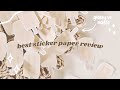 STICKER PAPER REVIEW (Amazon, Online Labels, & Cricut!) - I tried 8 Sticker Papers So You Don't!