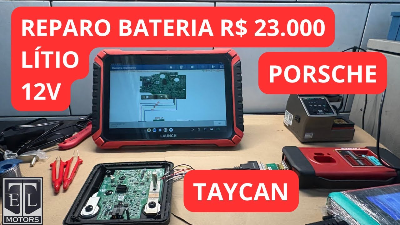 BATERIA R$ 23.000 PORSCHE. SERÁ QUE CONSEGUIMOS SALVAR?