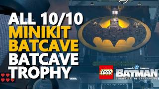 All Minikit Batcave - Batcave Trophy LEGO Batman Legacy of the Dark Knight