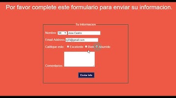 Método POST en php