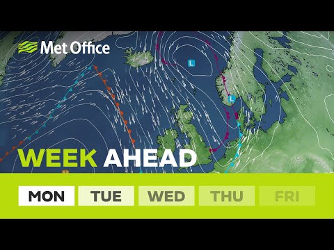 Week ahead – a chilly feel this week with a change at the end