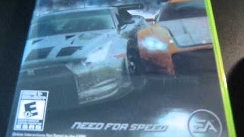 Unboxing NFS Shift 2