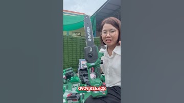 Cưa Xích pin Workfix 12 Inch Tra Nhớt Tự Động, 2 Pin 15Cell Giá Rẻ #cuaxich #tools