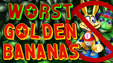 The WORST Golden Bananas in Donkey Kong 64