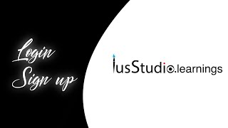 Login/Signup page using React Js | iusStudio.learnings | Web Development