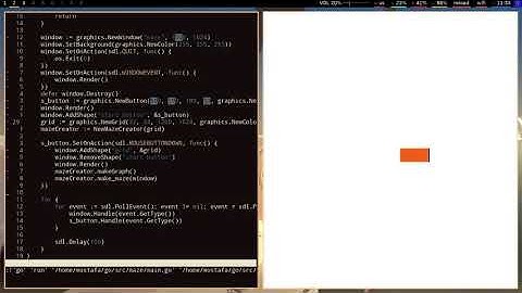 Random maze generator