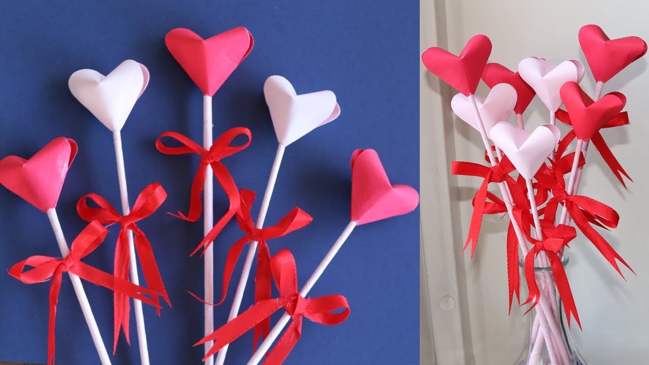 heart craft paper