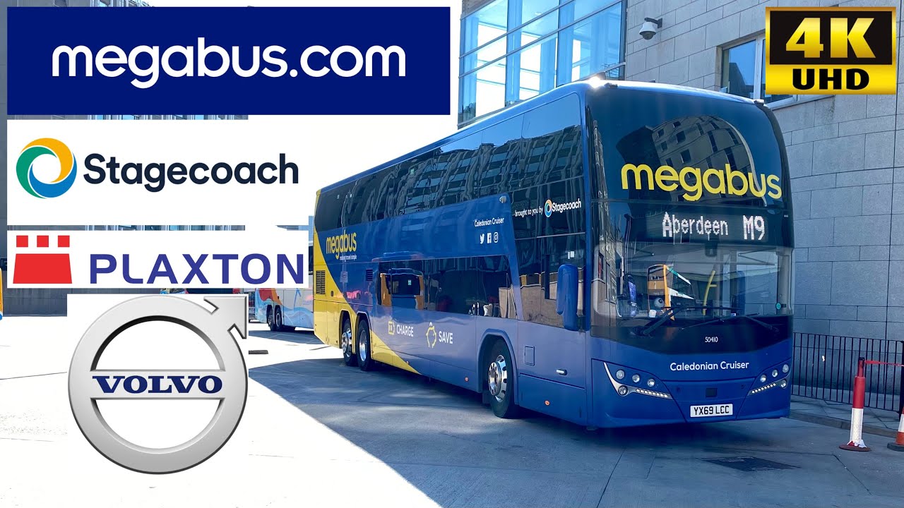 [Megabus: M9 Glasgow to Dundee & Aberdeen] Plaxton Panorama Body Volvo B11RLET Coach (50410/YX69LCC)