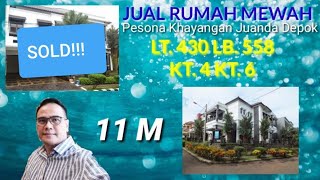 Jual Rumah Mewah Murah di Pesona Khayangan Juanda Depok-Fajar Sofian