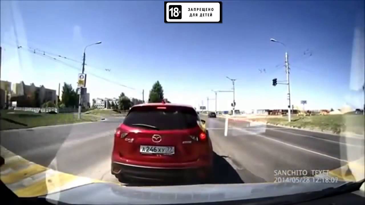 Авария с range rover