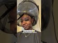 My First Quick Weave | Salon Visit #shorts