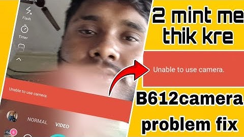 Unable to use camera b612 app problem fix | unable to use camera | b612 problem | b612 camera 2025