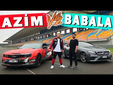 AZİM (Camaro) VS BABALA (Mercedes) DRAG YARIŞI - Enes Batur Vs Oğuzhan Uğur