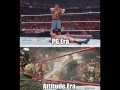 Wwe attitude era vs pg era