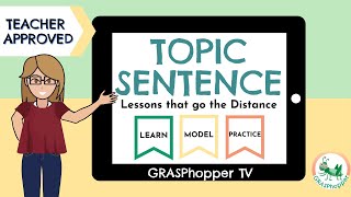 How to Identify the Topic Sentence of a Paragraph for Kids: Teaching Lesson in English