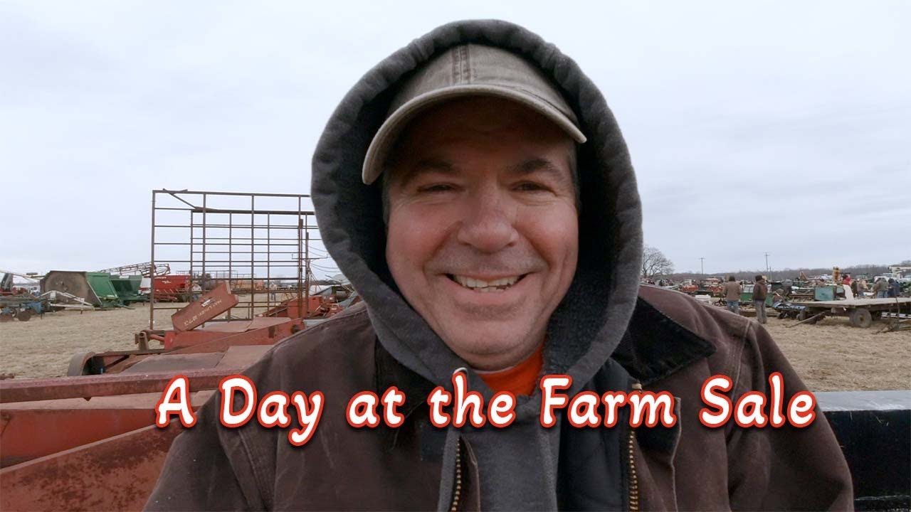 93 My Day at the Farm Equipment Auction I'm a winner! YouTube