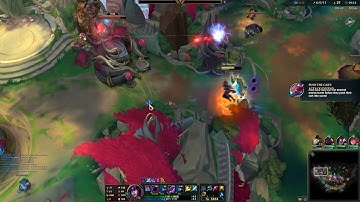 Syndra stealing enemy nexus and moving it to allied nexus. Nexus blitz glitch.