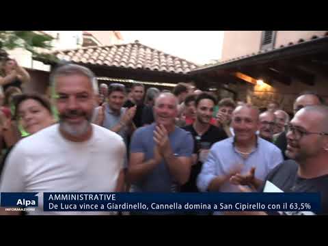 Amministrative 2022: De Luca vince a Giardinello, Cannella domina a San Cipirello con il 63,5%