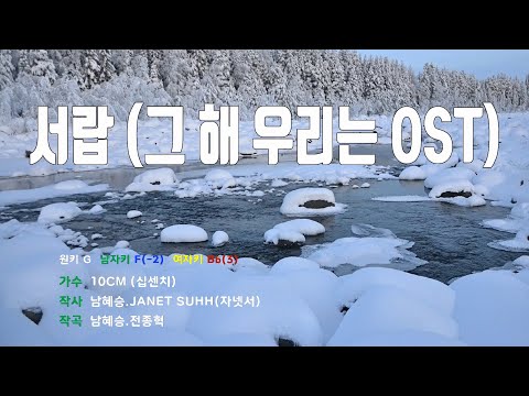 [은성 반주기] 서랍(그해우리는OST) - 10CM(십센치)