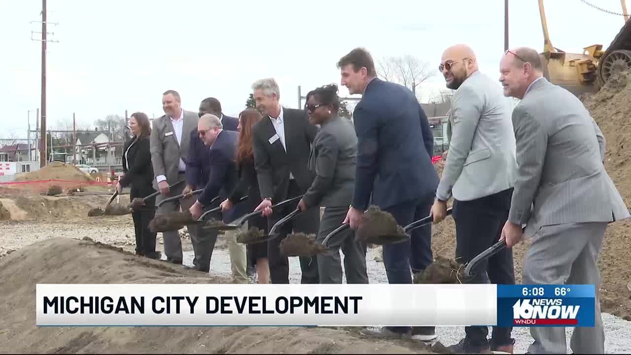 Michigan City officials break ground on $101M project