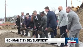 Michigan City officials break ground on $101M project