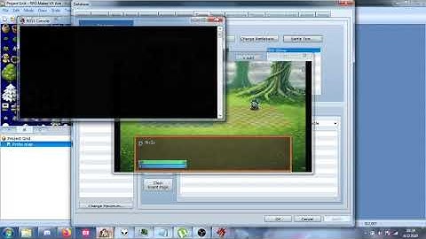 [RMVXAce] TSBS + Grid Battle System (WIP) - Live setup @ How to create targetting (No commentary)