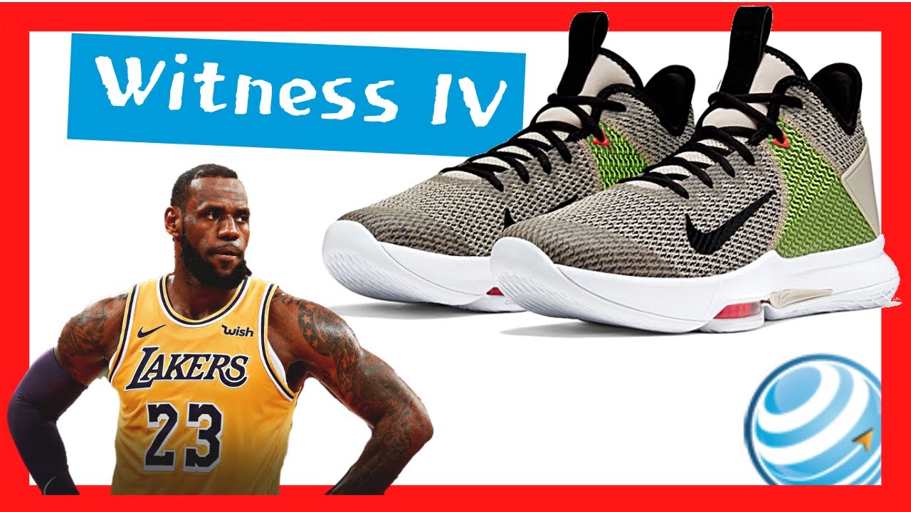 Tenis Nike LeBron Witness 4 Triple White | caballeros | Innovasport