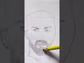 Hardik pandiya 🏏. Attitude + Confidence= Hardik pandiya 🔥. Please subscribe 🙏#cricket #sketch #short