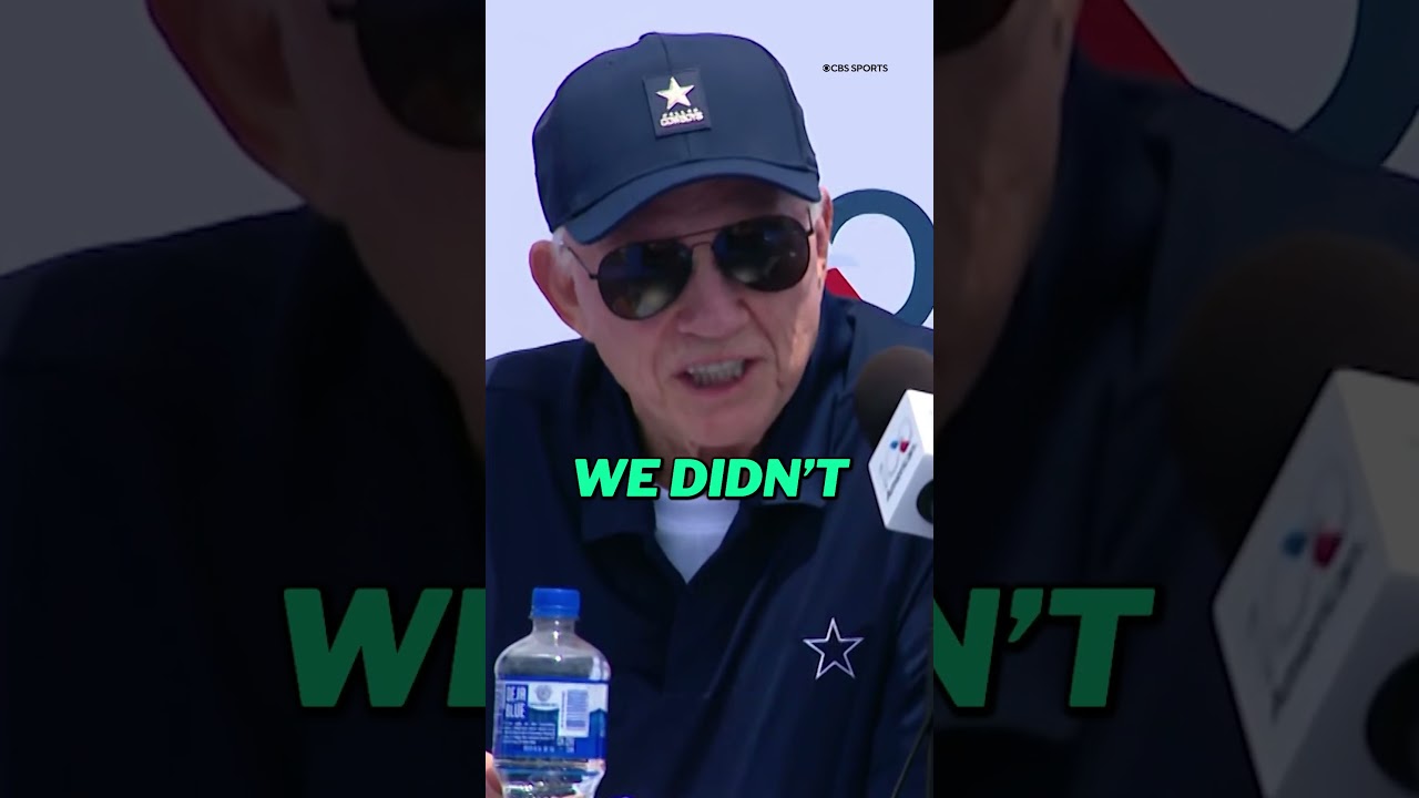 "We did not walk away." - Jerry Jones