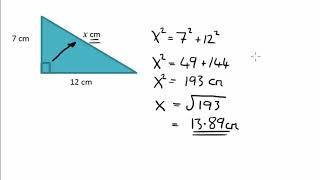 2X2 Pythagoras Mixed Homework