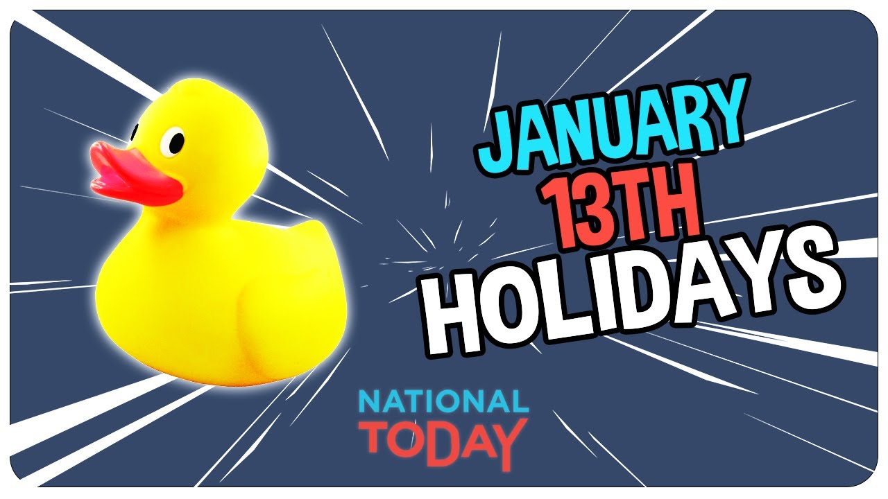 National Rubber Ducky Day, Holiday