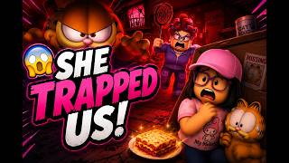 😾 ESCAPING the CRAZY CAT LADY?! Roblox Garfield Adventure 💀 screenshot 5