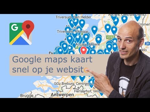 Video: Eenvoudig en gratis Google Maps toevoegen aan uw Google Spreadsheets: 6 stappen Video: Eenvoudig en gratis Google Maps toevoegen aan uw Google Spreadsheets: 6 stappen