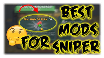 HOW TO GET THE BEST MOD FOR SNIPER! Sniper vs Thieves (Tips and Tricks) HD 2017