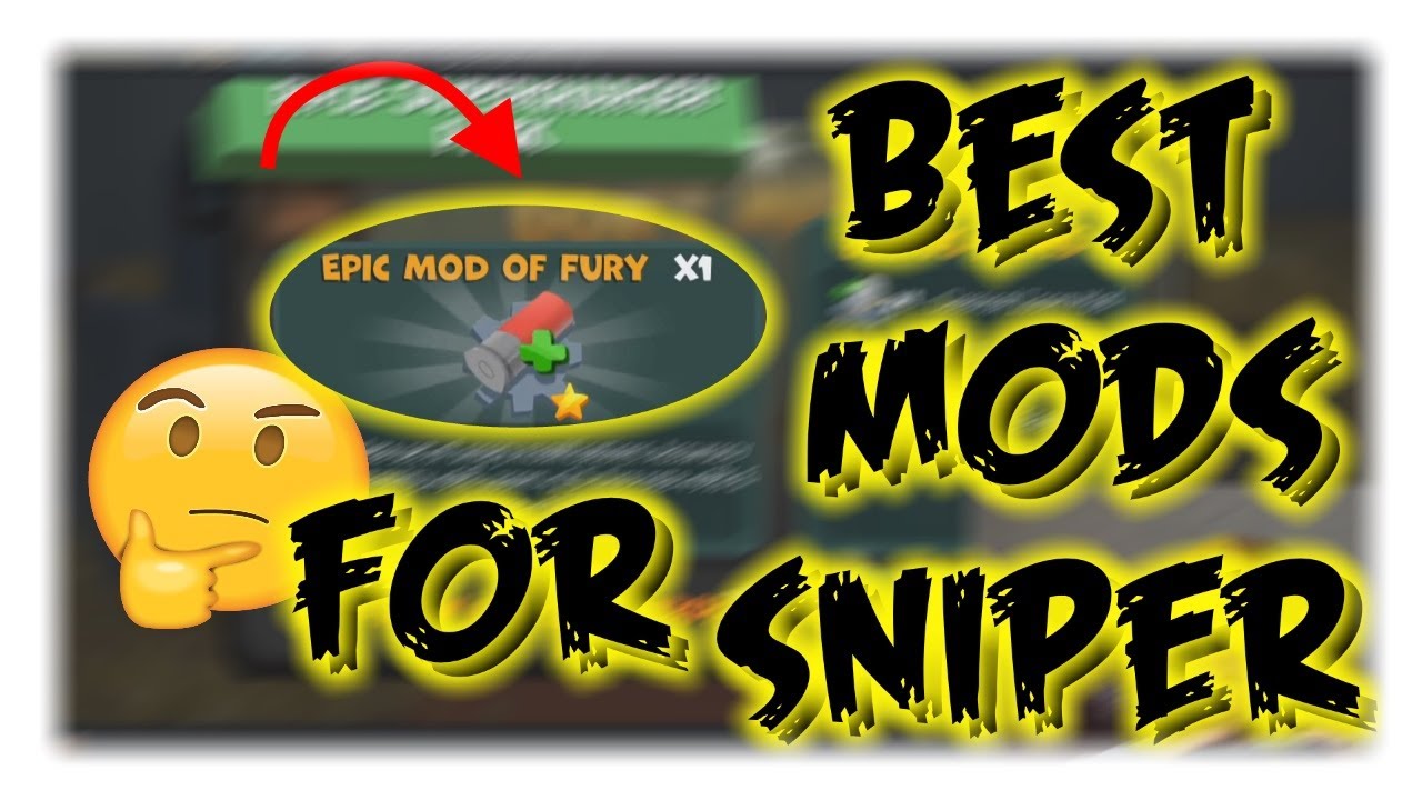 HOW TO GET THE BEST MOD FOR SNIPER! Sniper vs