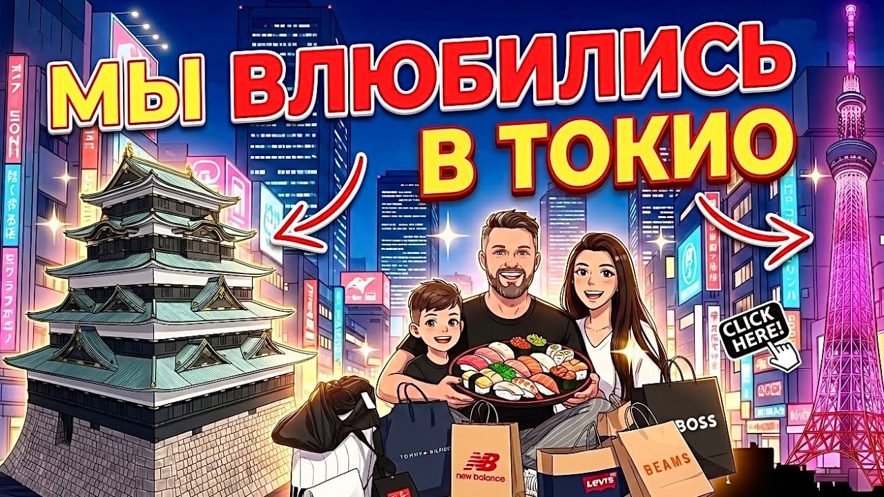 ТОКИО, ЯПОНИЯ 2026 🇯🇵 Tokyo Sky Tree. Идеальные улицы. Императорский дворец. Гинза. Шоппинг. Цены