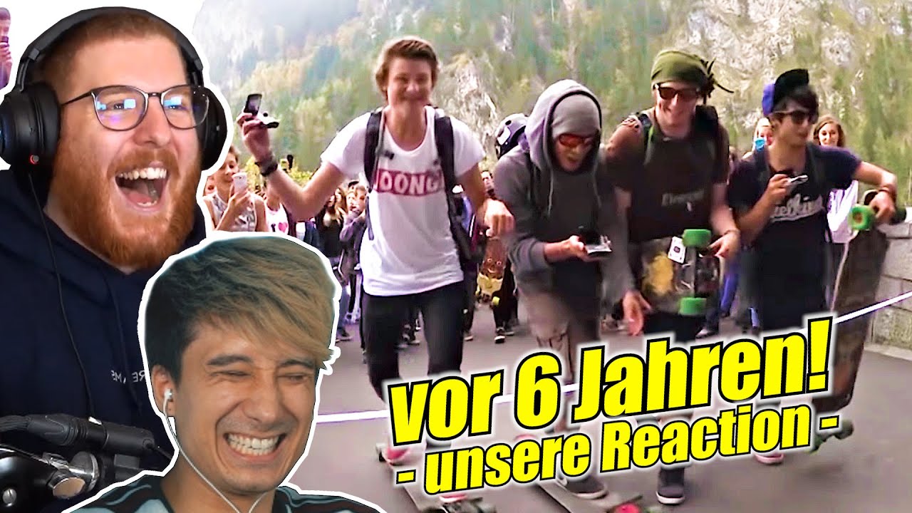 Unge und Bulien REAGIEREN nach 6 Jahren auf LONGBOARD TOUR Highlights (jetzt wird ausgepackt)